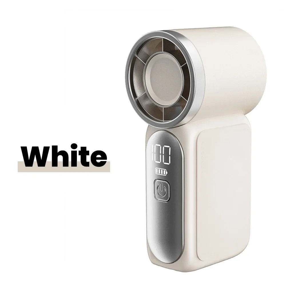 Mini ventilador de mano recargable